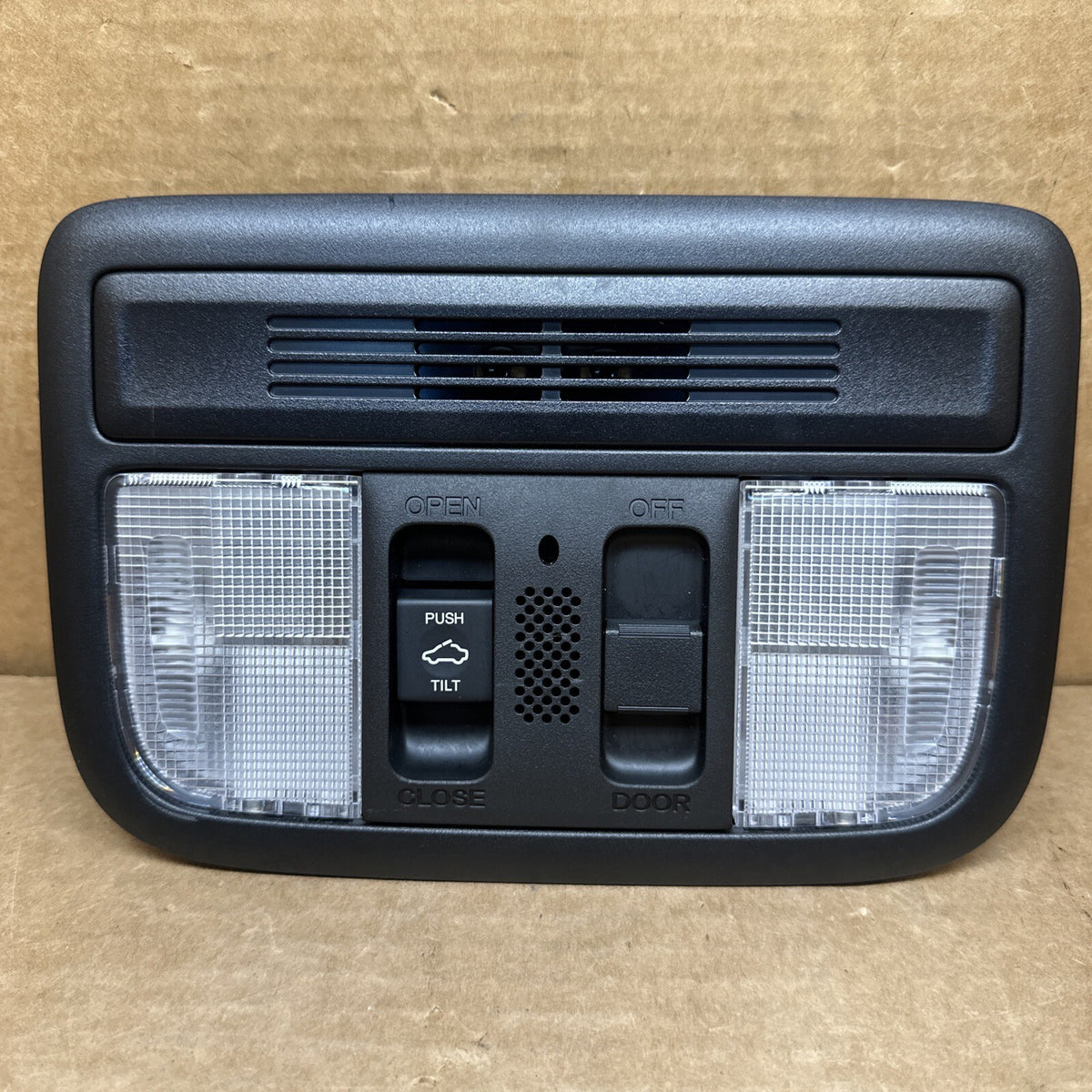 2016 2021 Honda Civic Front Center Over Head Overhead Console Sunroof Black0