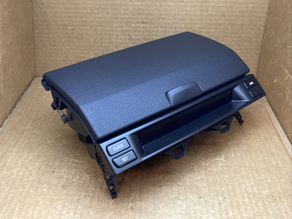 03 08 Mazda 6 Mazda6 Center Storage Dash Compartment Glove Box Bin Clock Black5