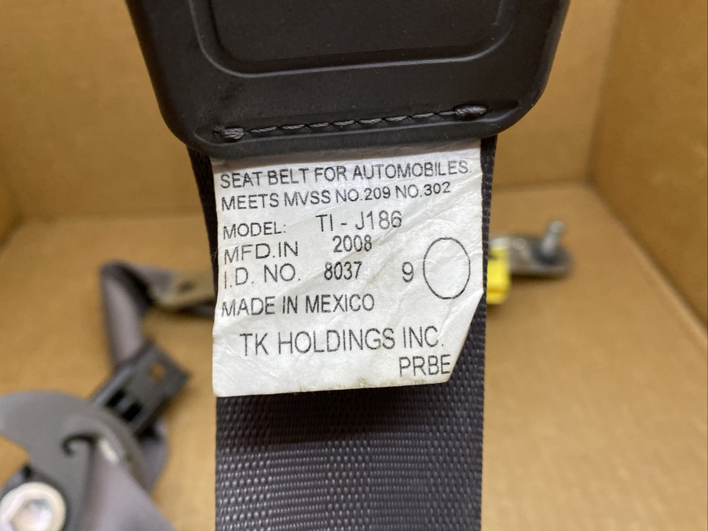 06 11 Civic Sedan Front Right Passenger Side Seat Belt Seatbelt Retractor Gray8