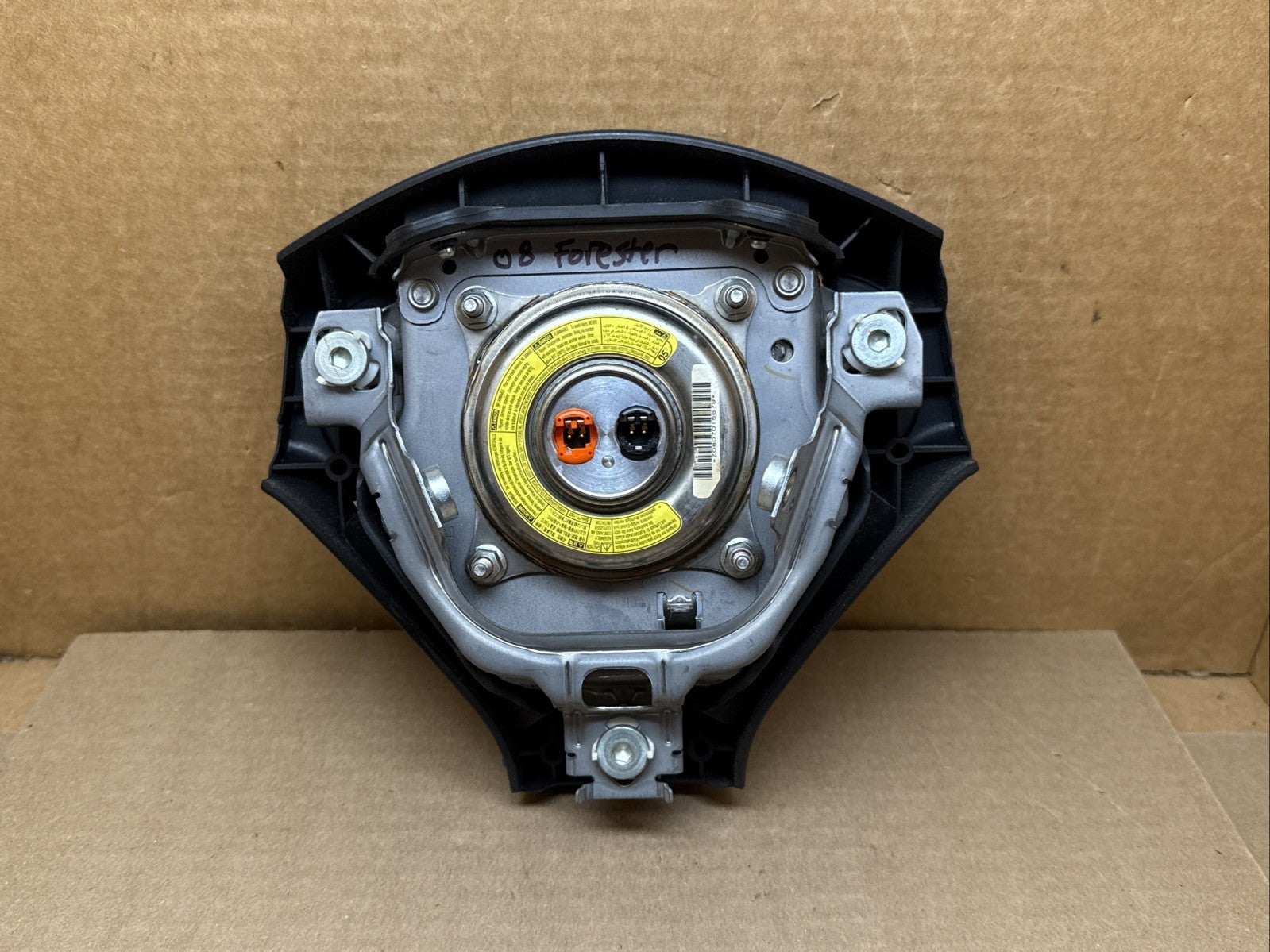 2005 2008 Subaru Forester Front Left Driver Side Steering Wheel Air Bag Airbag6