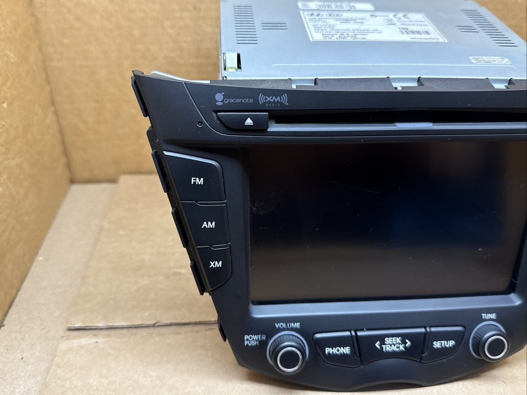 2012 2017 Hyundai Veloster Radio Touchscreen Receiver Unit 96560 2V7202