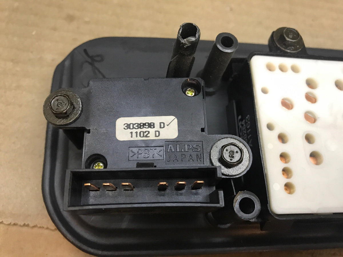 00 02 CHEVY SUBURBAN TAHOE SILVERADO 8 WAY PASSENGER SEAT SWITCH 12450254 BLACK4