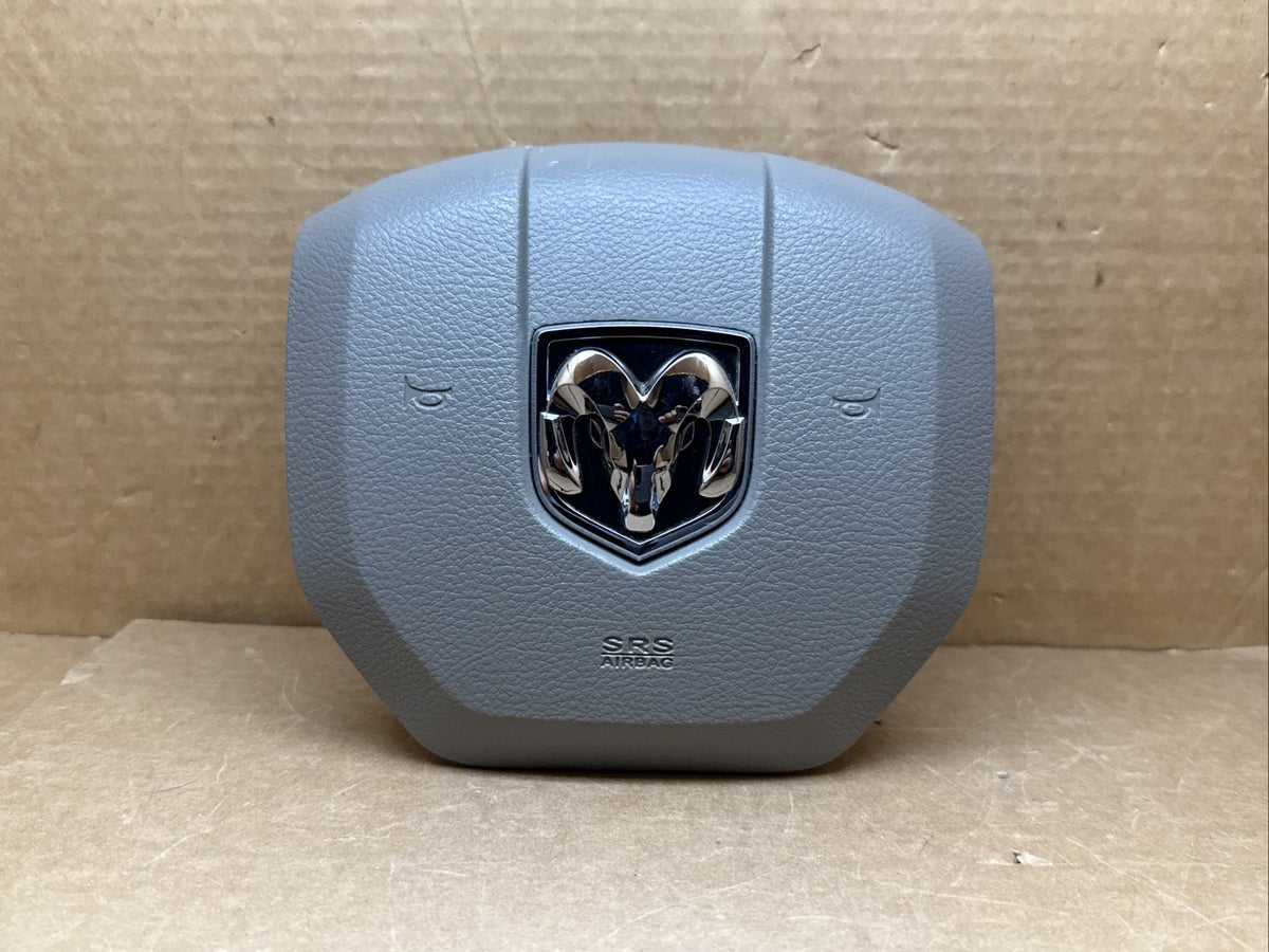 2013 2017 Ram Truck Front Left Driver Side Steering Wheel Air Bag Airbag Gray1