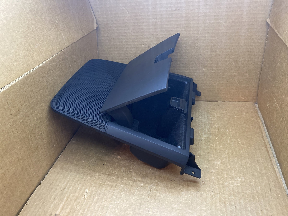 07 12 GMC Acadia Black Dash Storage Compartment Speaker Cover Bezel OEM Black4