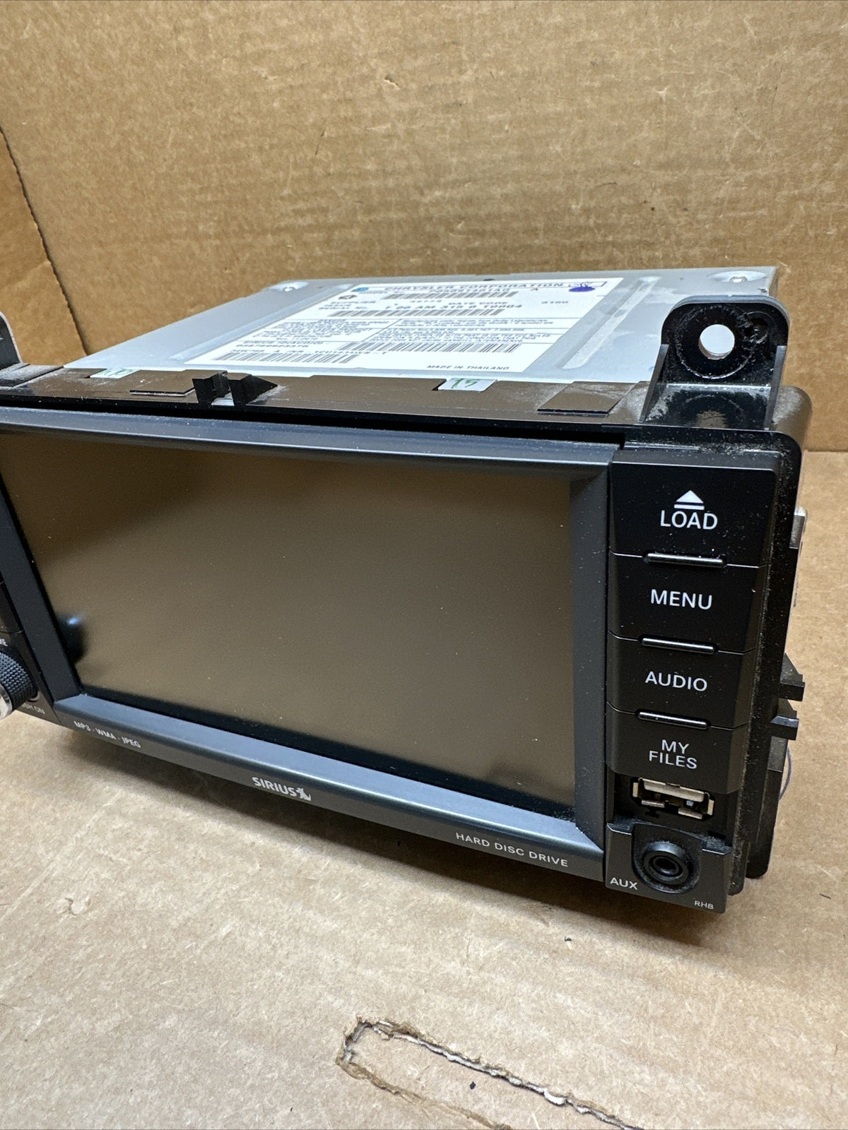 Jeep Dodge Chrysler Touchscreen Radio RHB P05091401AG 05091401AG2