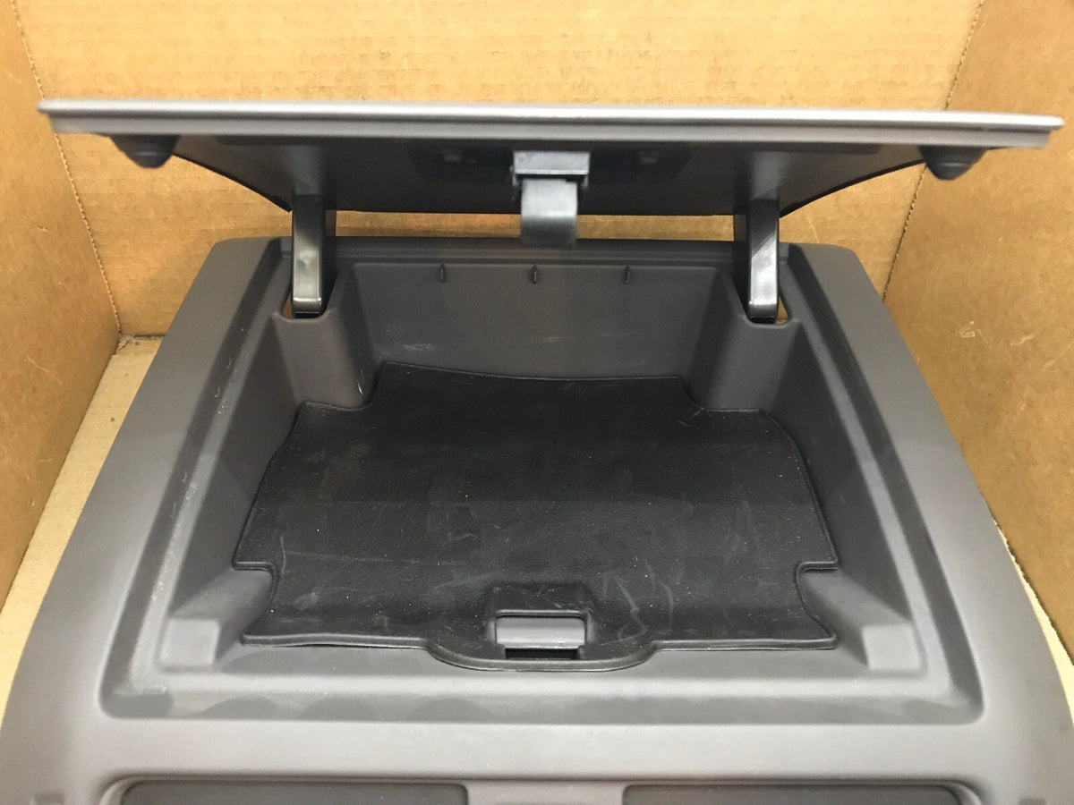 2010 2012 FUSION MILAN CENTER DASH STORAGE COMPARTMENT CUBBY GRAY LIGHT STONE4