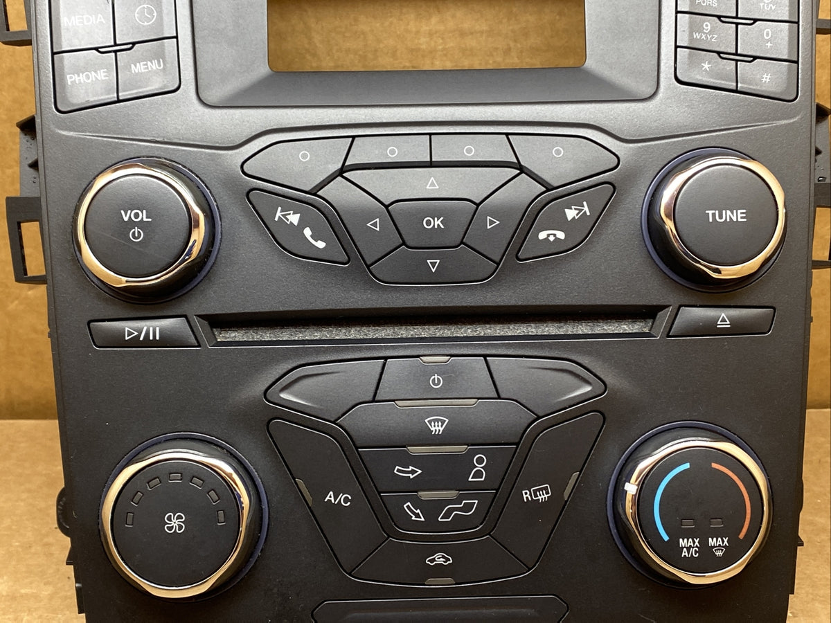 2013 Fusion Temp Temperature Climate Radio Control Bezel Panel DS7T 18E243 EN2