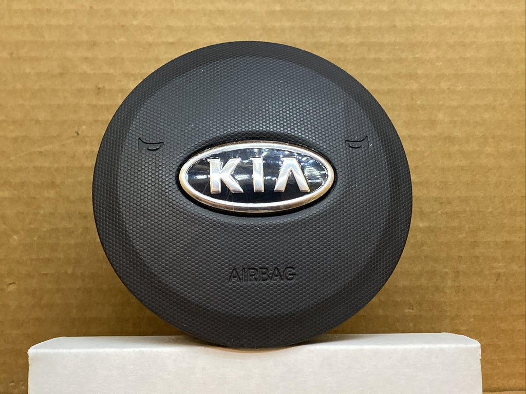 2010 2013 Kia Soul Front Left Driver Side Steering Wheel Air Bag Airbag Black2