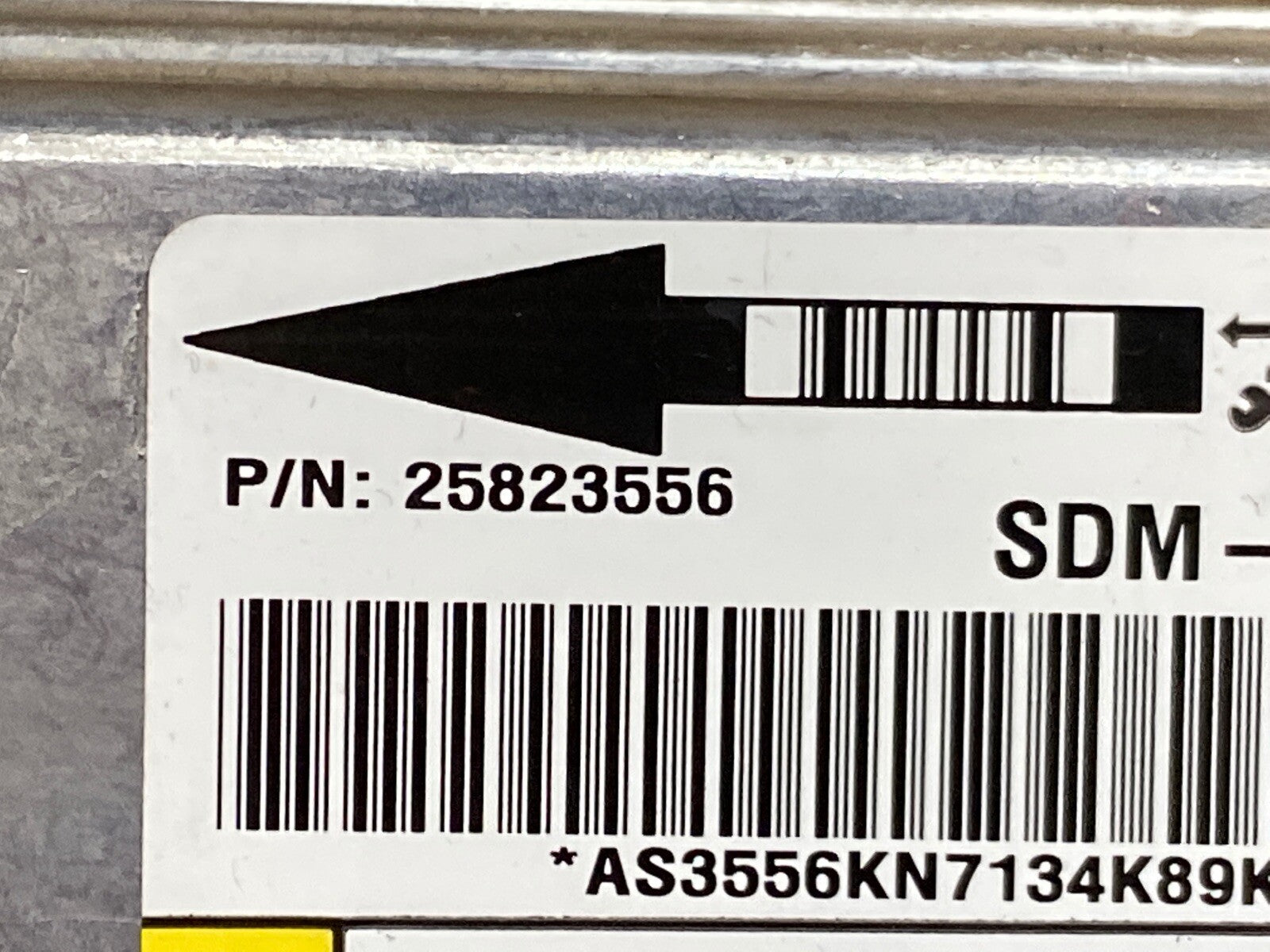 ESCALADE TAHOE SILVERADO SUBURBAN SIERRA AIR BAG AIRBAG CONTROL MODULE 258235562