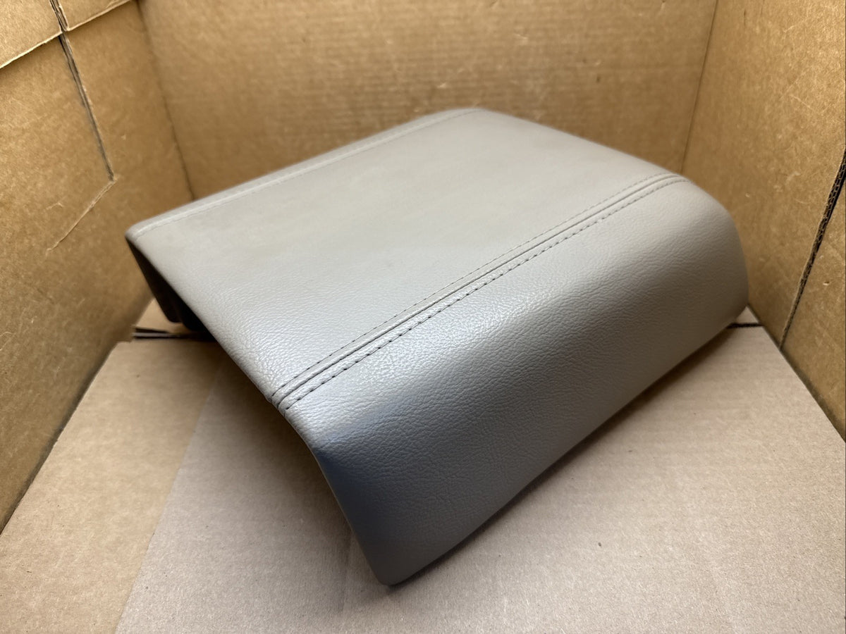 2004 2008 Ford F150 Center Console Cover Lid Top Arm Rest Armrest Tan Leather MW5