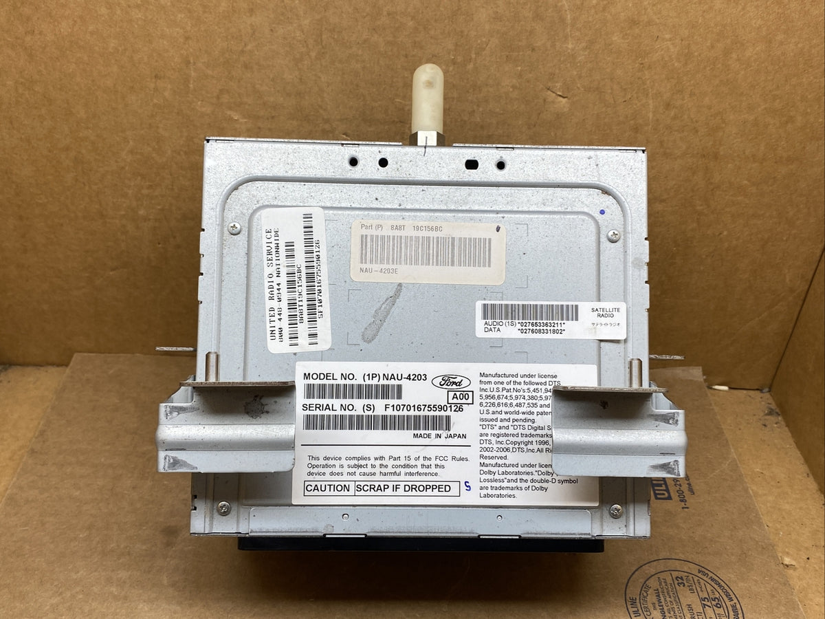 2009 2010 Ford Flex Radio Stereo CD Disc Player OEM 8A8T 19C156BC7