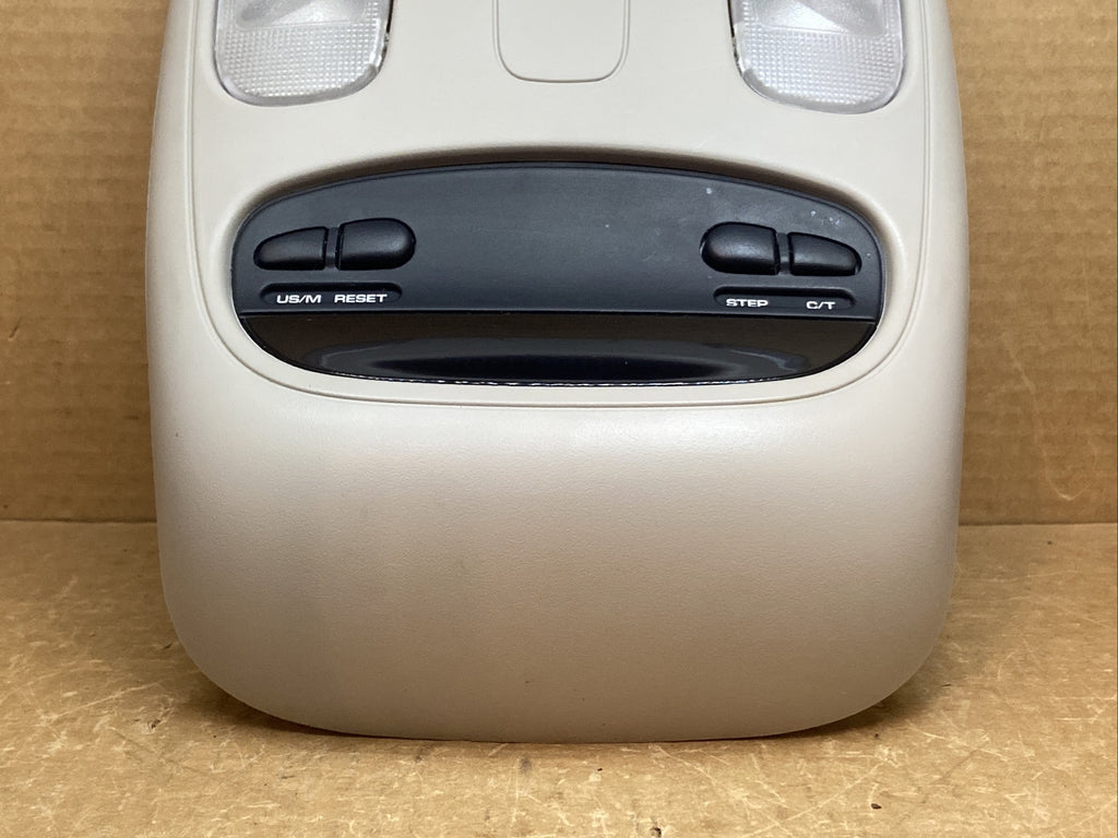 2002 2005 Dodge Ram Overhead Console Dome Map Lights Digital Display 56049706AF3