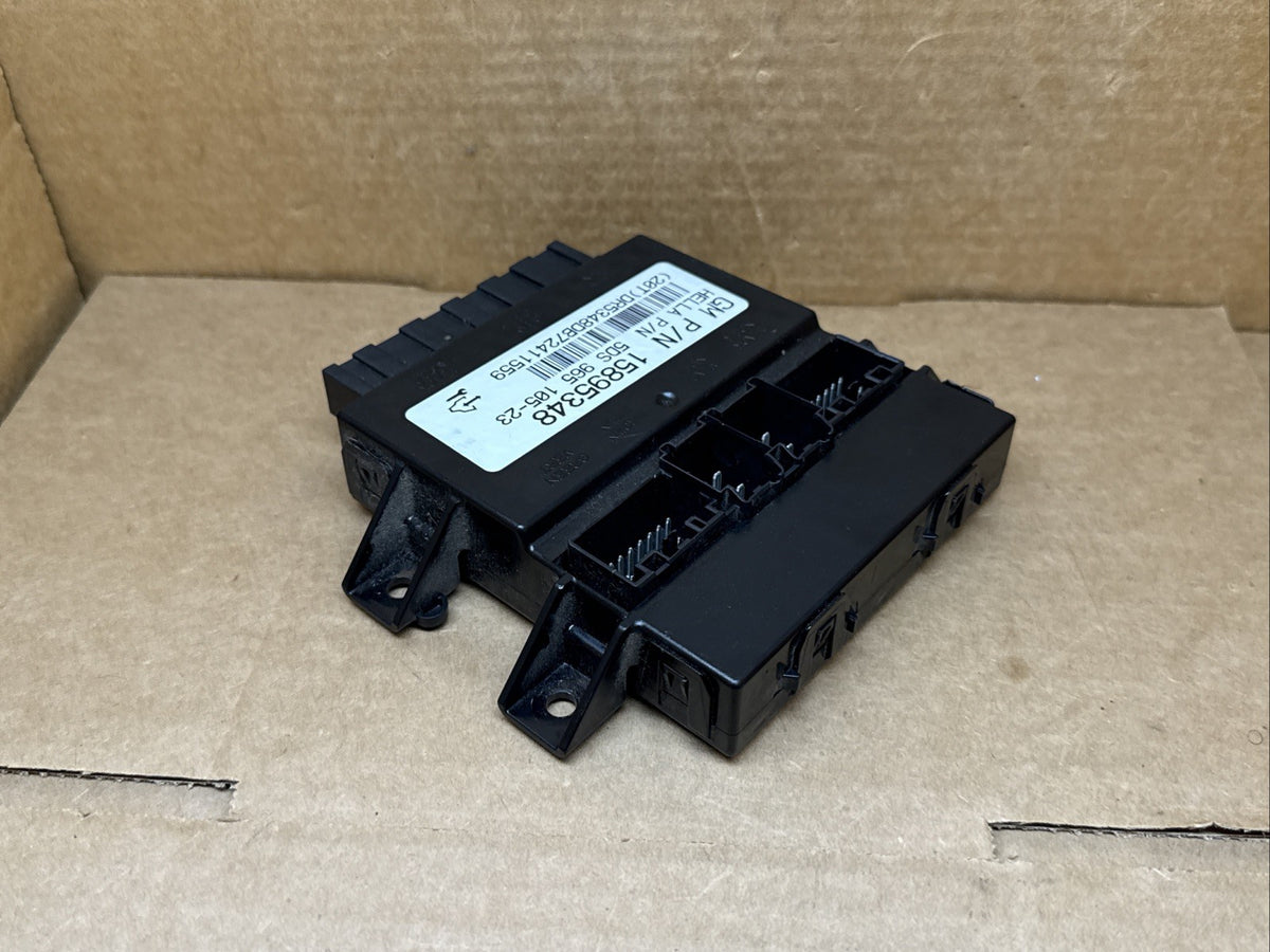 2007 2013 Chevrolet Silverado Driver Left Side Seat Control Module GM 158953484