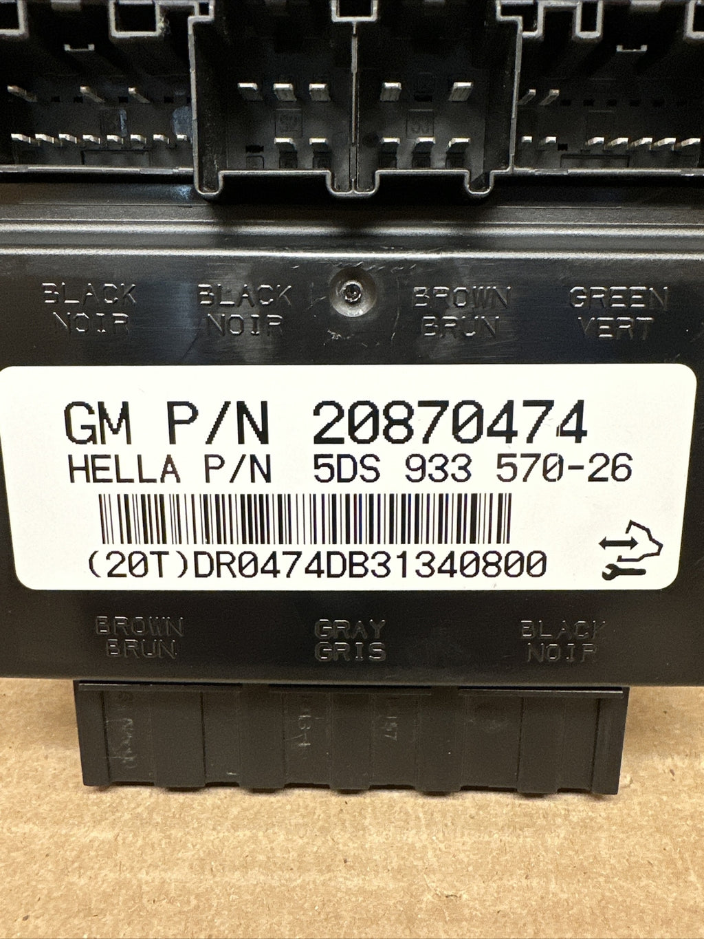 2007   2014 GM Tahoe Escalade Yukon Memory Seat Control Module 208704741