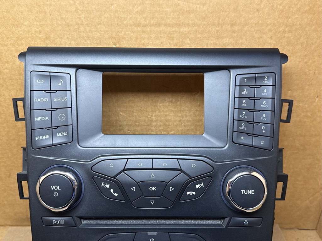 2013 Fusion Temp Temperature Climate Radio Control Bezel Panel DS7T 18E243 ES1