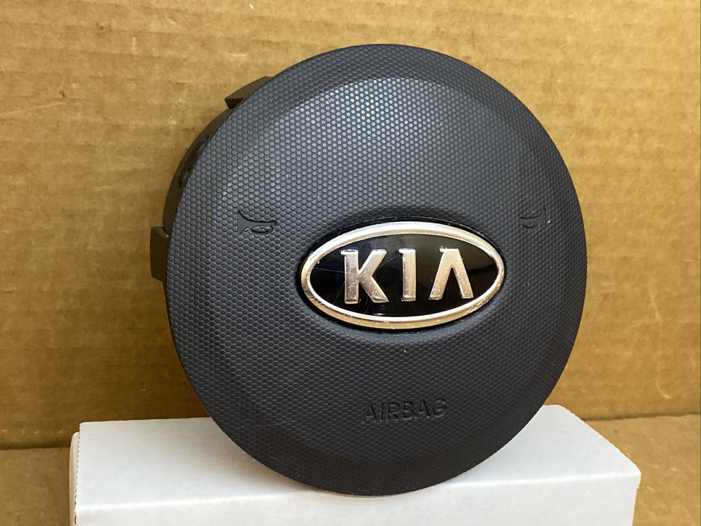 2010 2013 Kia Soul Front Left Driver Side Steering Wheel Air Bag Airbag Black3