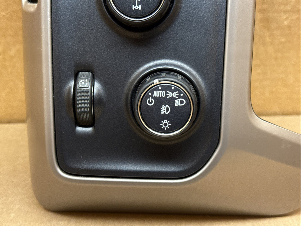 2014 2018 Chevy Silverado Dash 4x4 Gear Select Head Light Switch Trailer Brake3