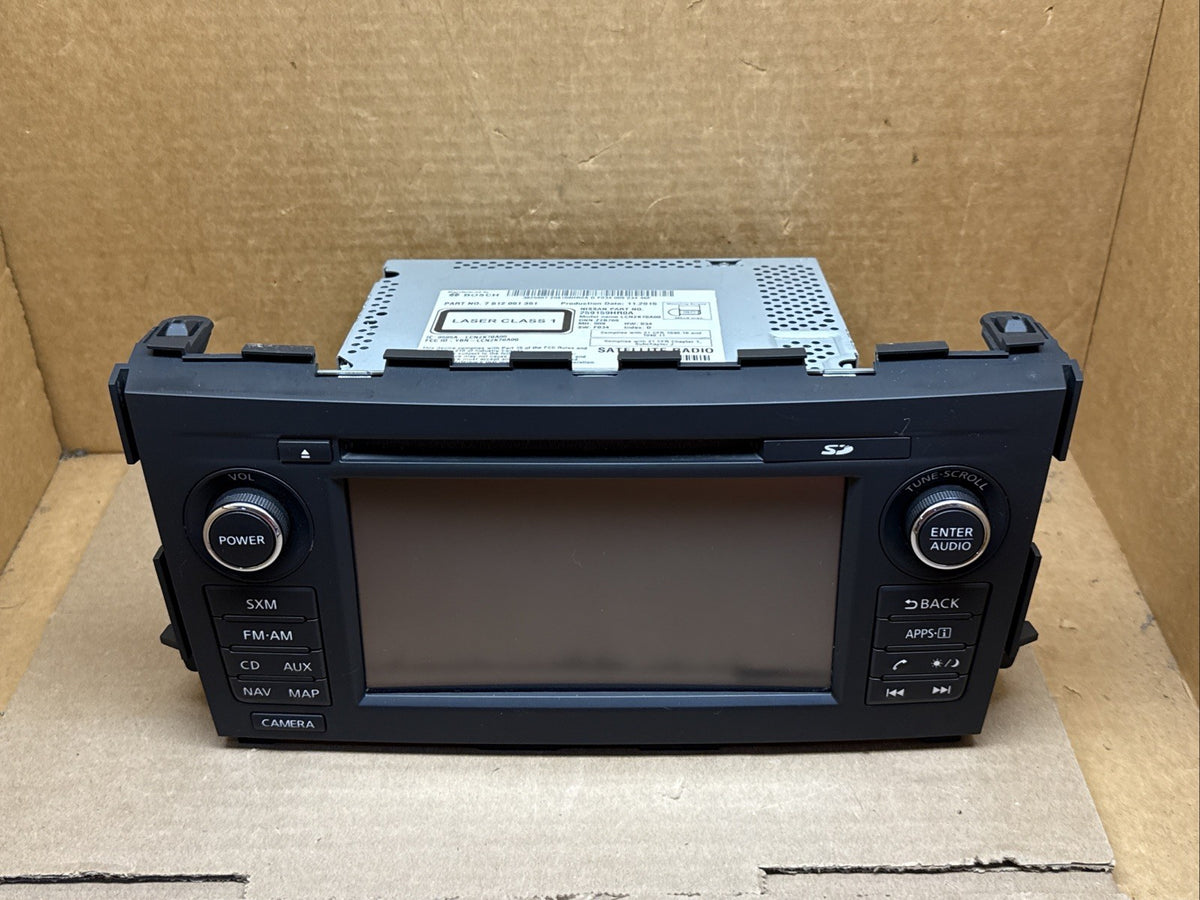 13 16 Nissan Altima Audio Radio Stereo Info Display Touch Screen 259159HR0A0
