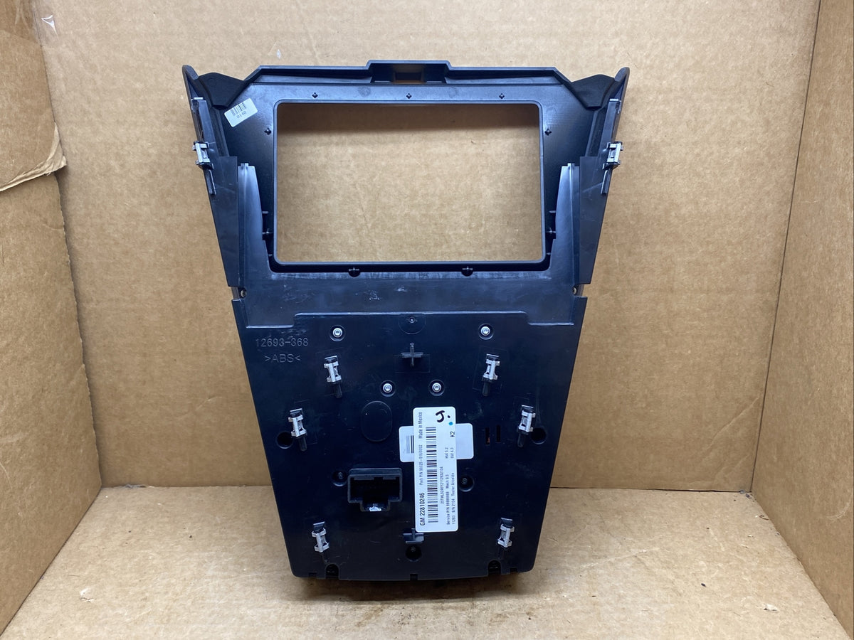 2012 2015 Chevy Equinox Terrain Radio Face Climate Control Panel Bezel 228102465