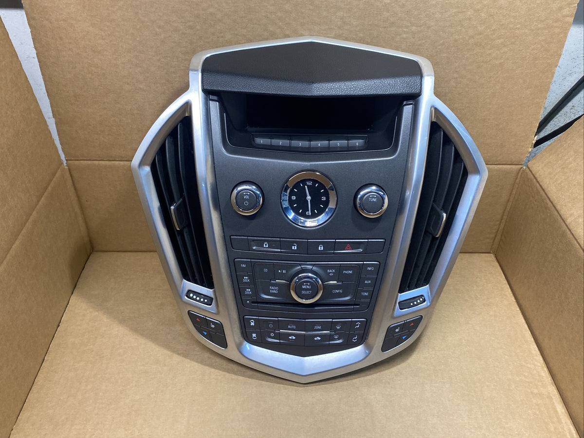 2010 2013 Cadillac SRX Radio Climate Control Panel Dash Trim Faceplate 208648680