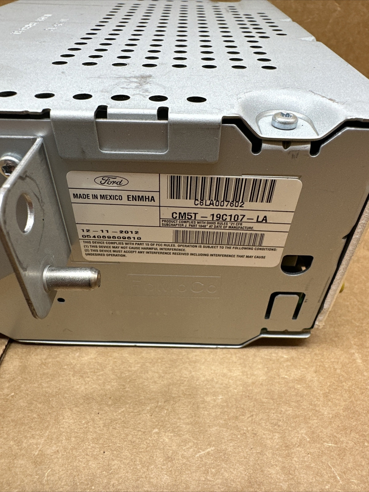 2013 2016 Ford C Max Cmax Factory AM FM CD MP3 Radio Receiver OEM CM5T 19C107 LA2