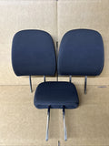 2011 2014 Ford F 150 F150 Back Rear Head Rest Headrest Black Cloth Set of 30