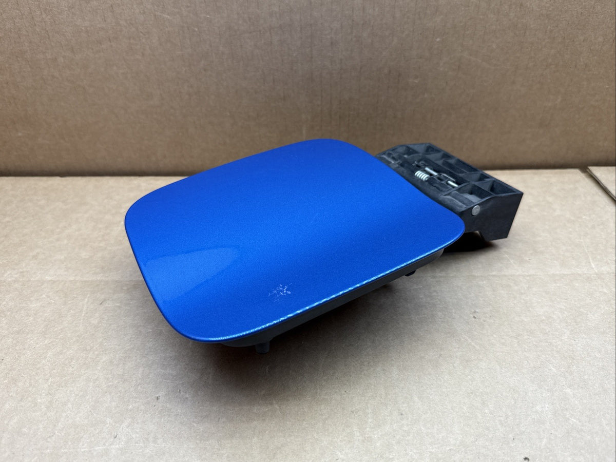 2020 2025 Nissan Versa Fuel Gas Tank Filler Door Lid Cover  Blue B51 *SCRATCHED*7
