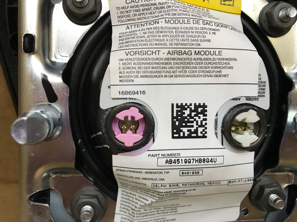 Yukon Sierra Denali Front Left Driver Side Steering Wheel Air Bag Airbag Black8