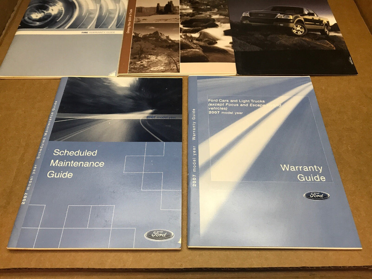 2007 07 FORD F150 F 150 OWNER'S OWNERS OWNER MANUAL BOOK GUIDE SET CASE OEM5