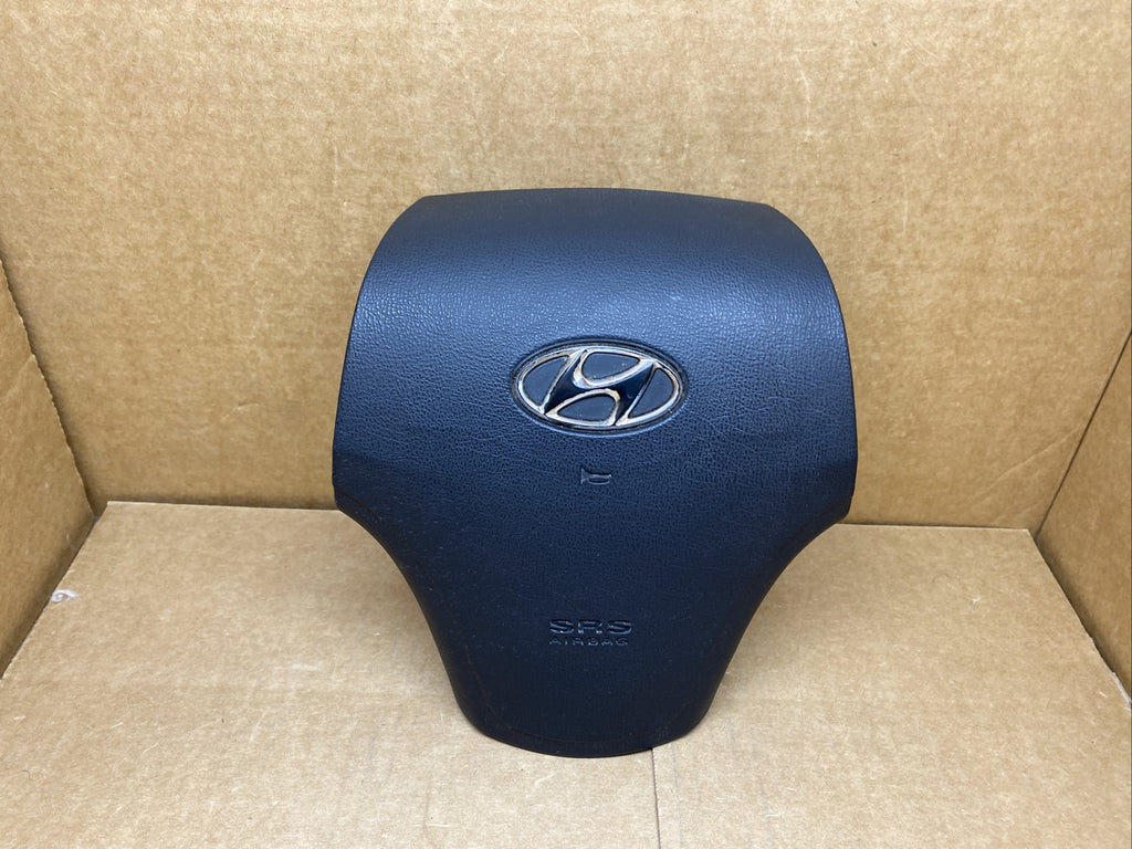 07 10 Hyundai Elantra Front Left Driver Side Steering Wheel Air Bag Airbag Black1