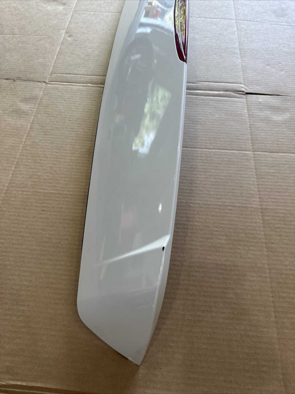 2007 2013 Acura MDX Tailgate Spoiler 3rd Brake Light NH677P Aspen White Pearl3