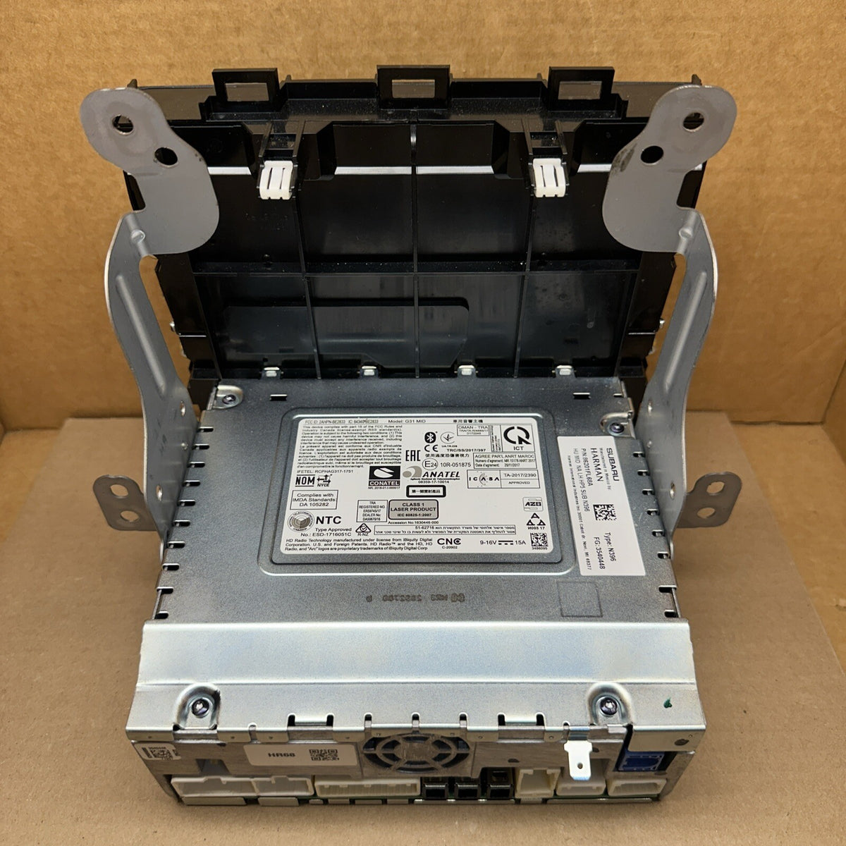 2019 Subaru Impreza Radio Dash Screen Display 86201FL68A5