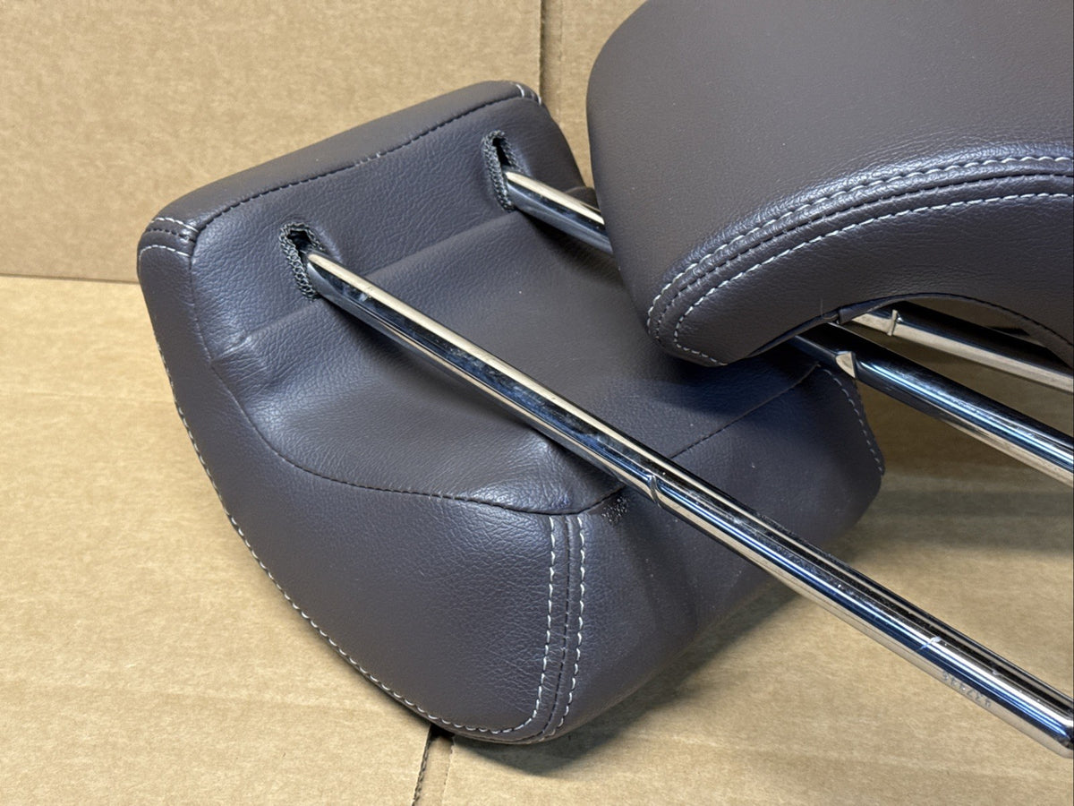 2015 2020 TAHOE SUBURBAN YUKON Brown 3rd Row Rear Seat Headrest Head Rest Pair7