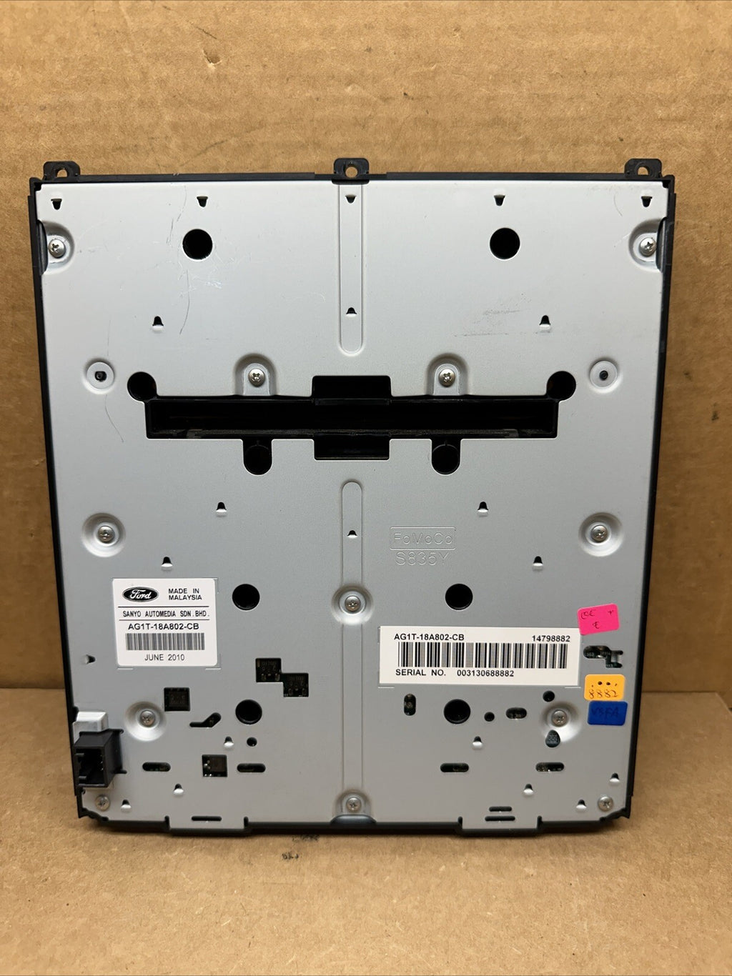 2010 2012 Ford Taurus Radio Face Plate Climate Control Panel OEM AG1T 18A802 CB5