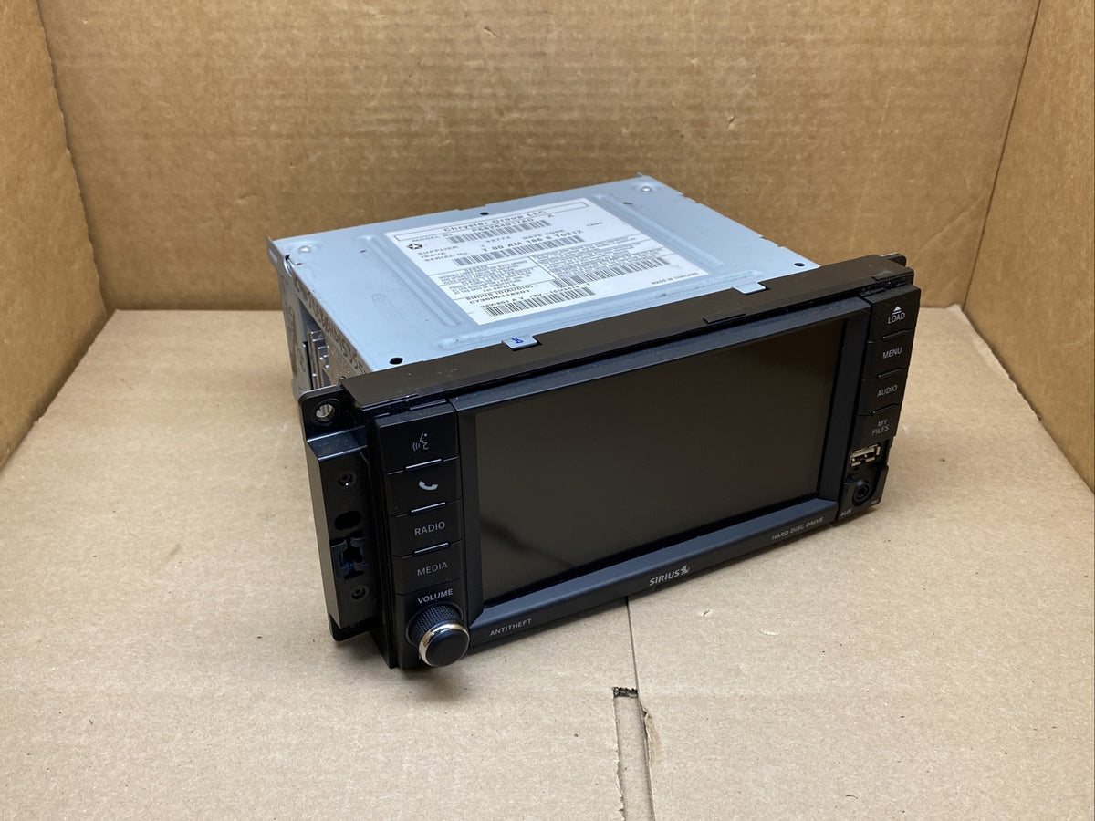 Jeep Dodge Chrysler Touchscreen Radio RBZ P68284017AD 68284017AD3