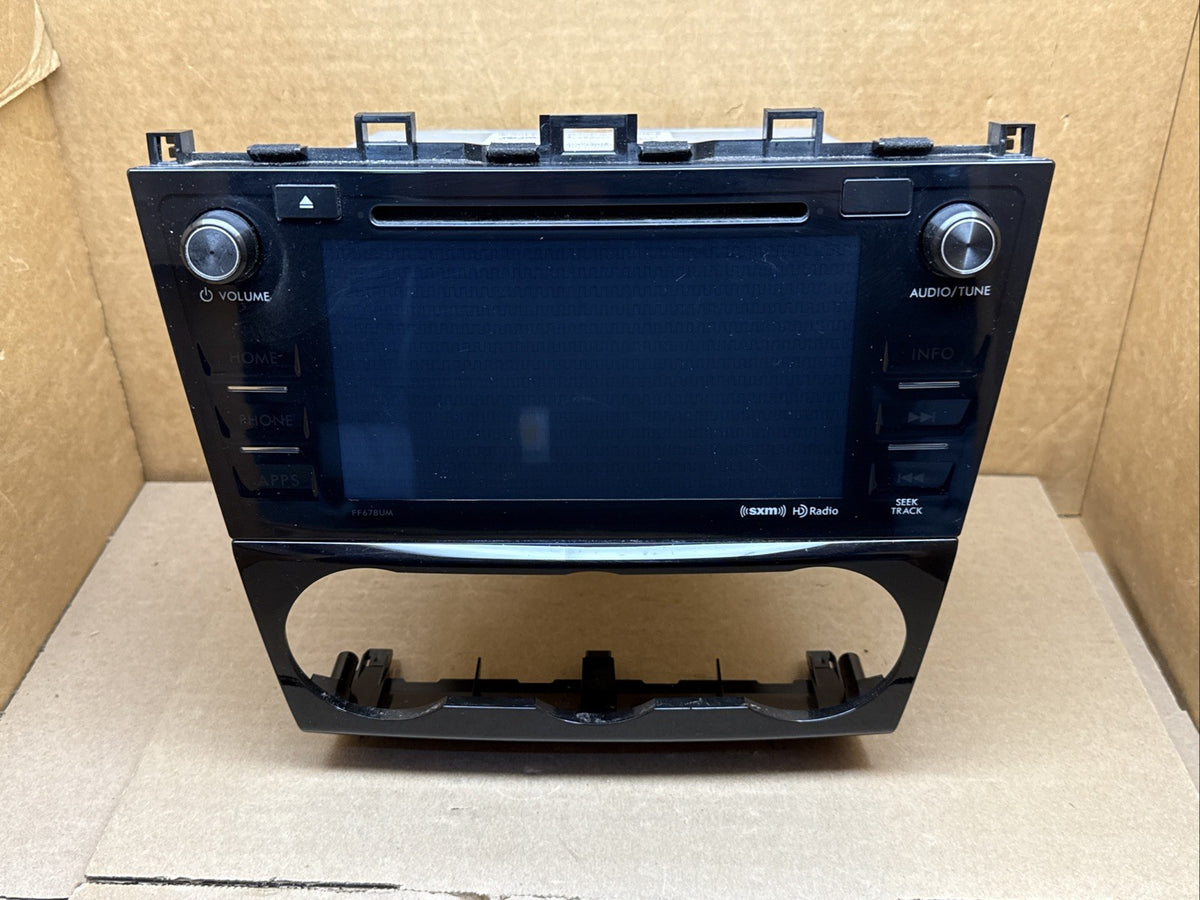 2017 Subaru Forester Radio Receiver Screen Display FF678UM 86201SG6710