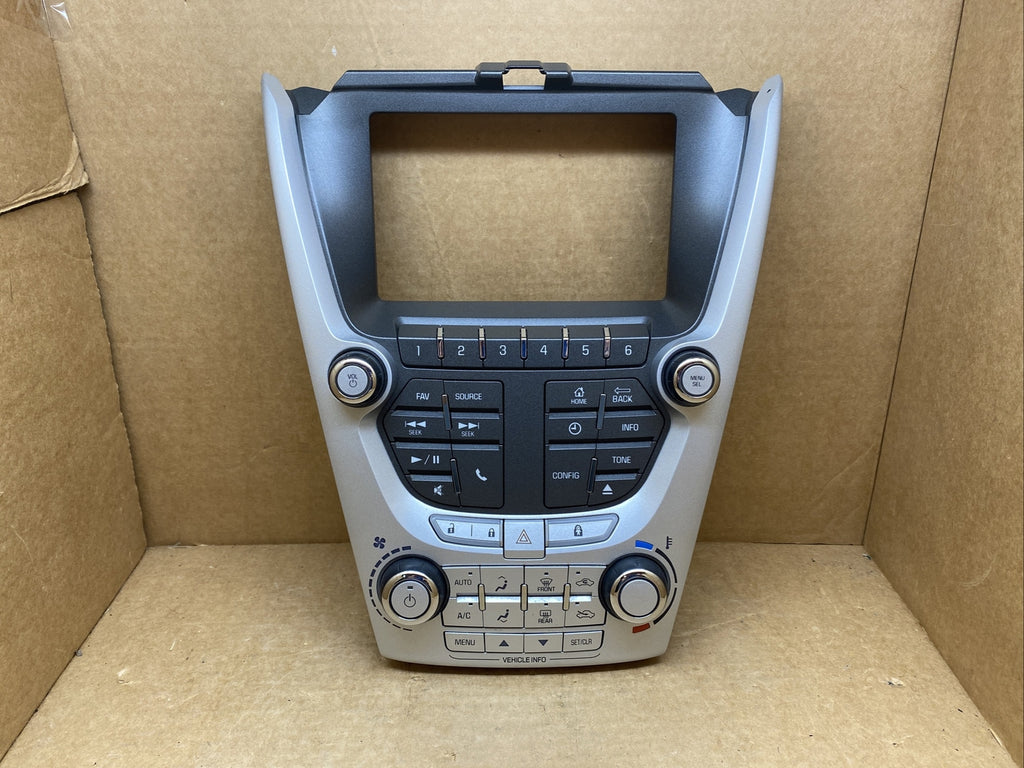 2012 2015 Chevy Equinox Terrain Radio Face Climate Control Panel Bezel 234508940
