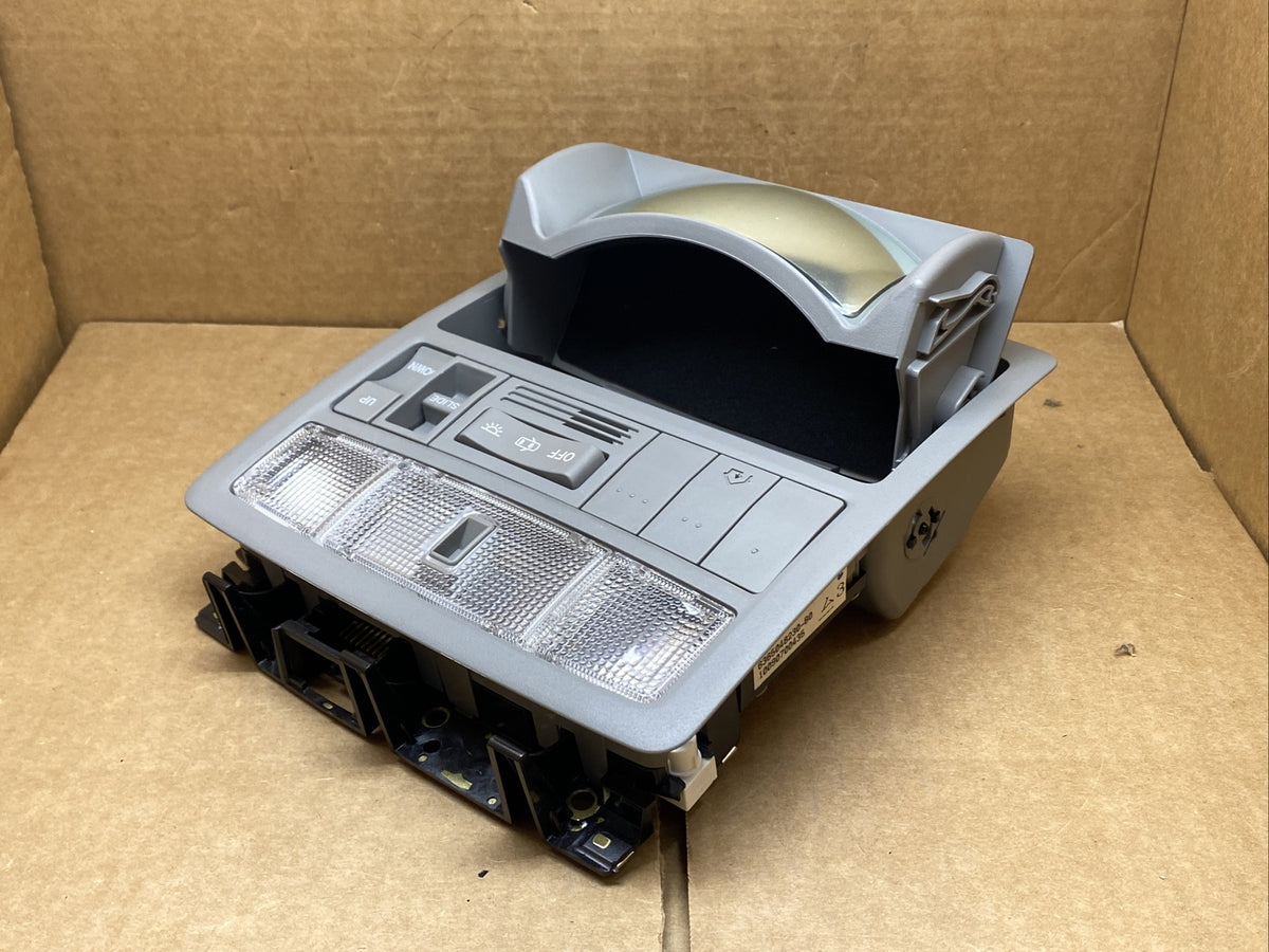 2010 2013 Toyota Highlander Front Over Head Overhead Console Sunroof Light Gray6