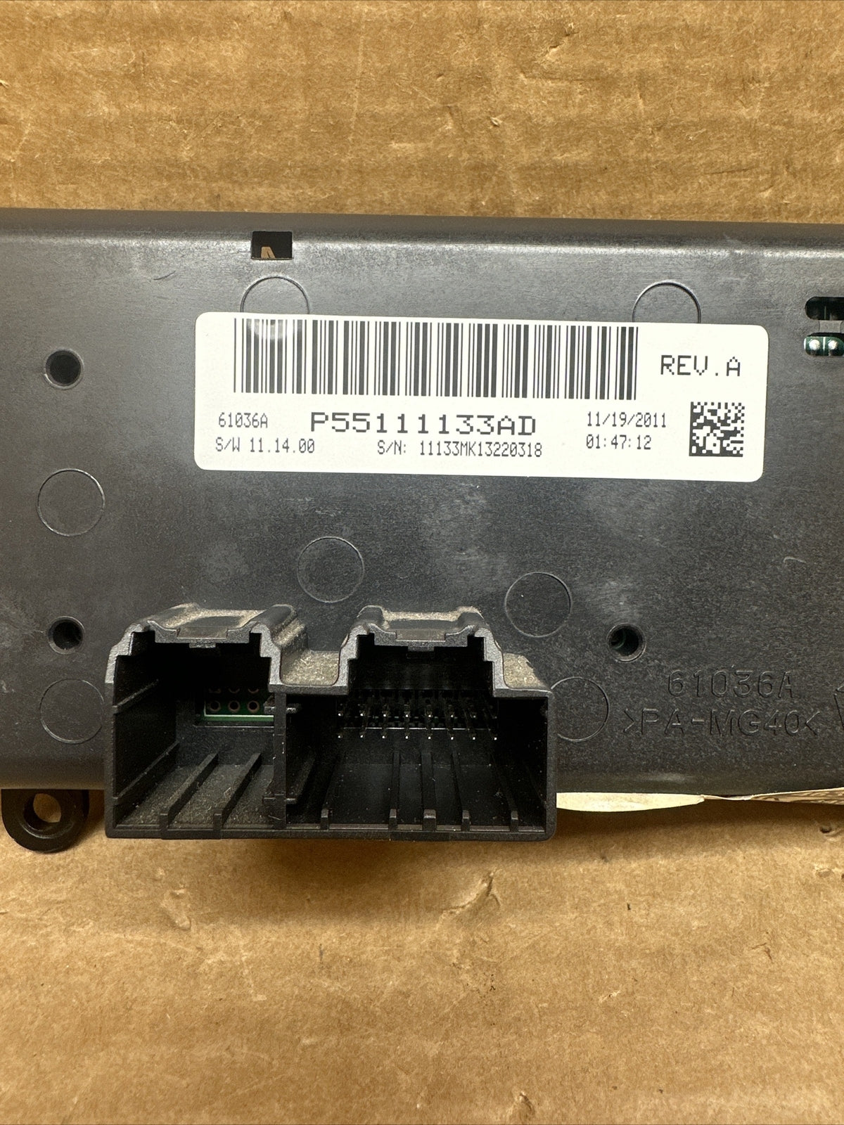 2011 2017 Jeep Compass Temperature Temp Climate Control Dials P55111133AD7