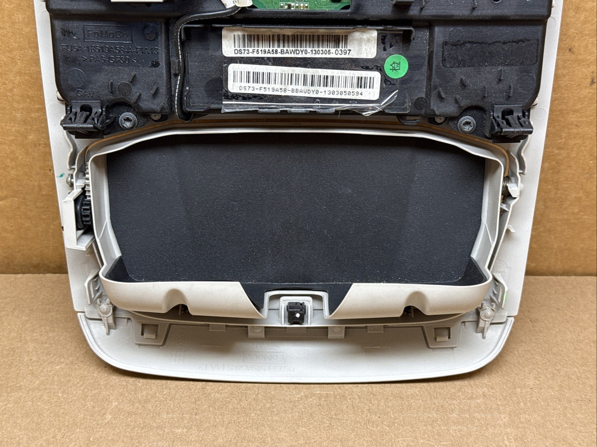 2013 2016 Ford Fusion Front Over Head Overhead Console Gray DS73 F519A58 BBAWDY06