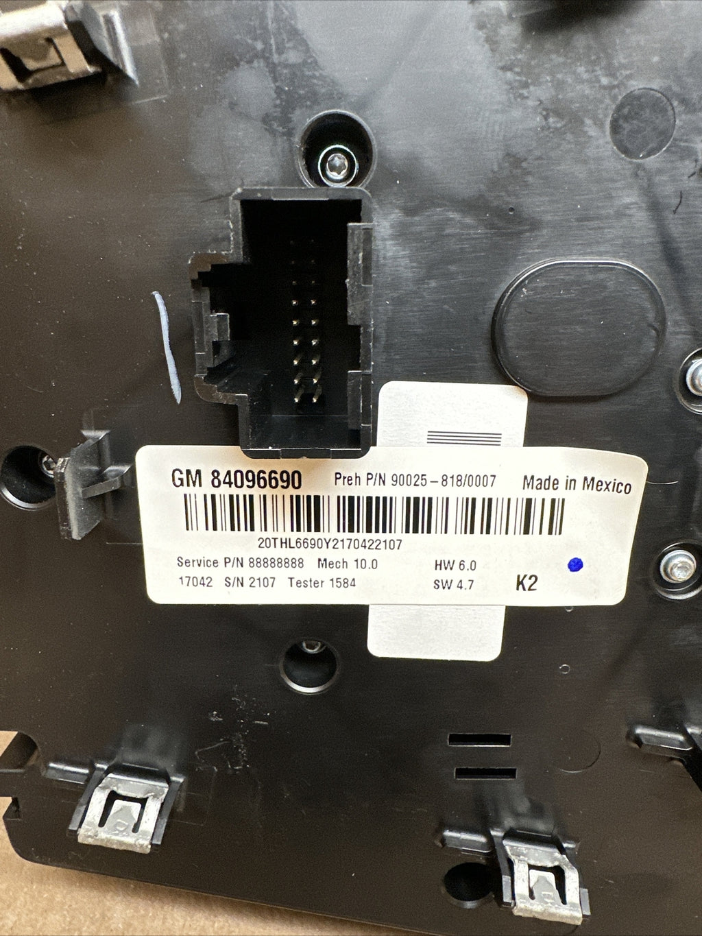 2016 2017 GMC Terrain Radio Face Climate Control Panel Bezel 840966906