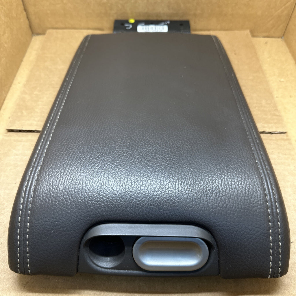 2009 2014 Ford F150 Center Console Cover Lid Top Arm Rest Armrest Adobe Brown0