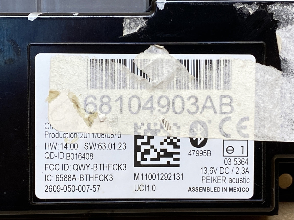 2011 2017 Dodge Chrysler Jeep Telematics Module OEM Mopar 68104903AB1