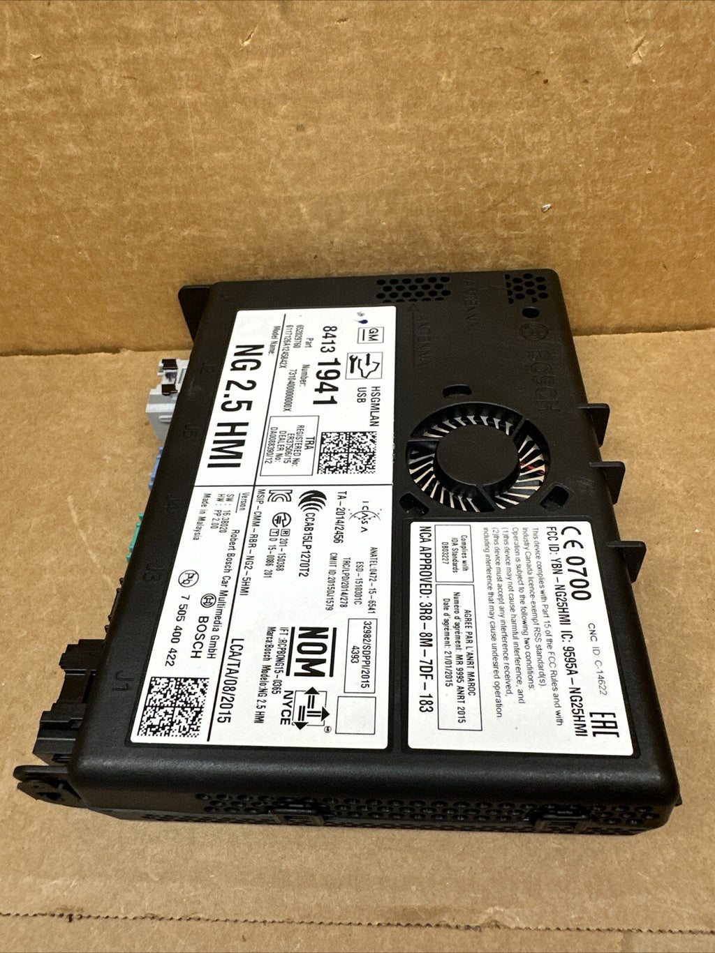 2017 2018 GM HMI Human Machine Interface Control Module 841319414