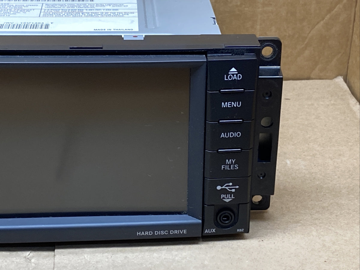 Jeep Dodge Chrysler RBZ MyGIG Touchscreen Radio P05064676AG 05064676AG4