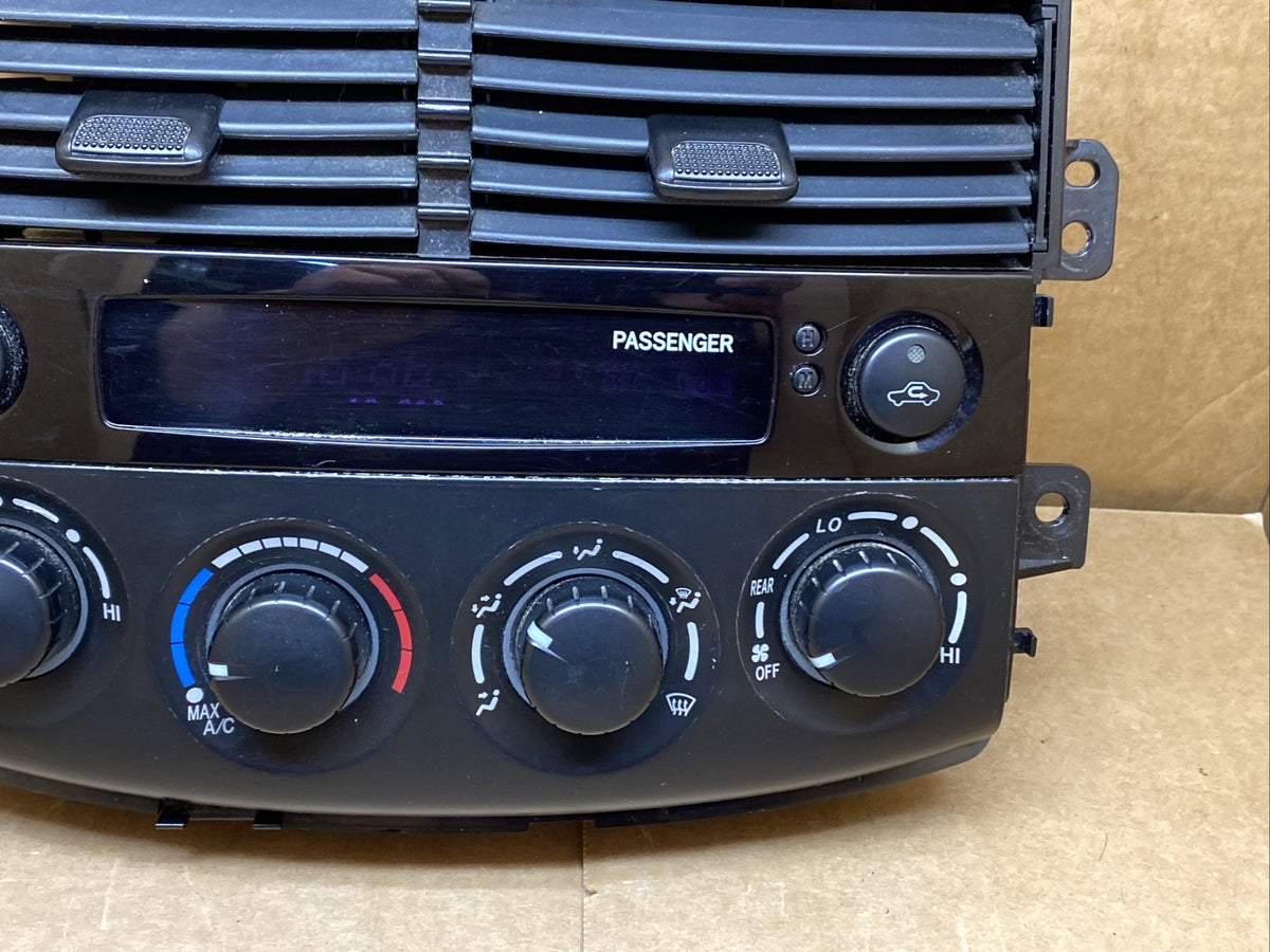 2006 2010 Toyota Sienna Digital Climate Temp Temperature Control OEM5