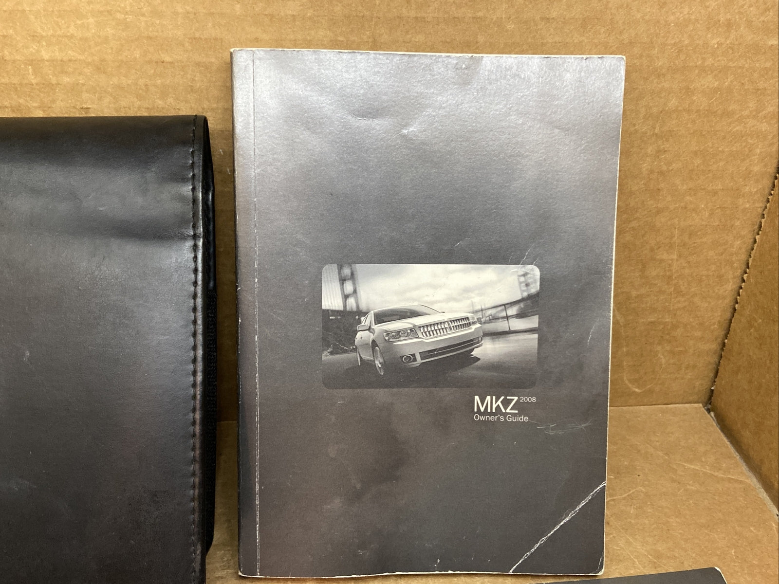 2008 08 Lincoln MKZ Owner's Owners Owner Manual Book Guide Set Case Wallet OEM2