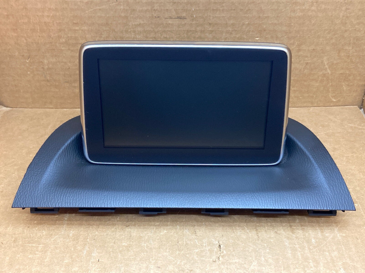 2014 2016 Mazda 3 Audio Radio Navigation Info Display Screen OEM BHP1 61 1J0D0