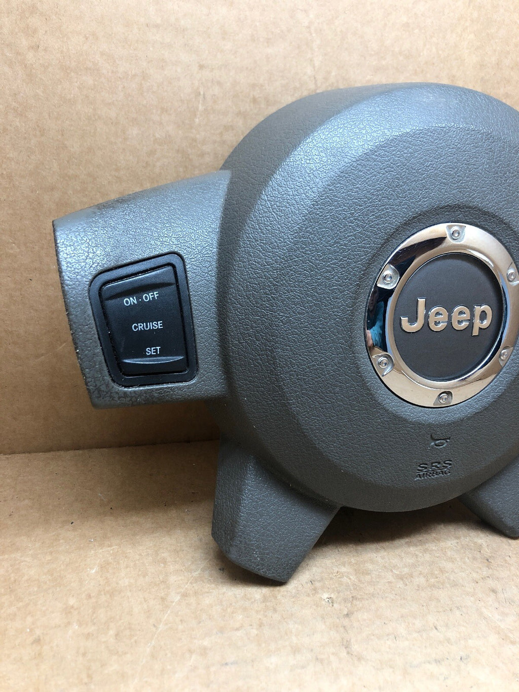 2006 2007 2008 Jeep Commander Steering Wheel Air Bag Airbag OEM Grey Driver1