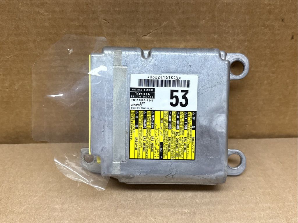 2015 2017 Toyota Camry Air Bag Airbag Control Module Computer 89170 067200